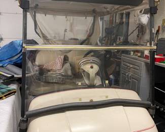 golf cart, gas, 24 plus years but runs well