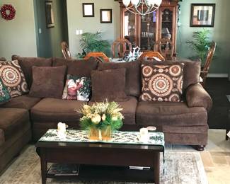 Sofa is sold ,coffee table still for sale