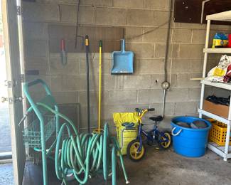 Hose with reel