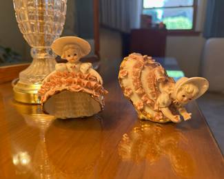 Vintage Lefton porcelain figurines