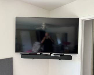 55in Samsung smart TV and Polk sound bar