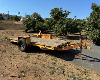 Zieman tilt flatbed trailer