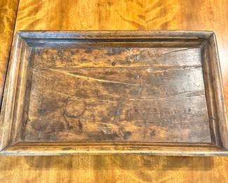 Wood tray Decor