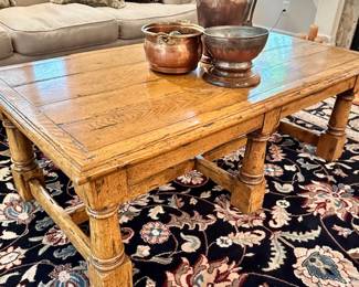Heavy Oak Coffee Table