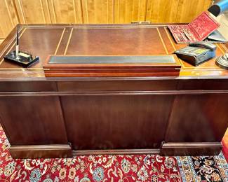 Back side of Executive Desk Vintage