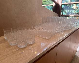 Lead crystal glassware