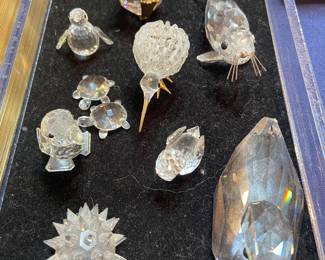 Swarovski crystal animals