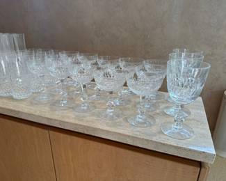 Lead crystal glassware
