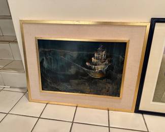 Leonardo Nierman - Abstract Ship 