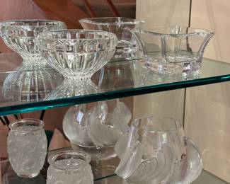 Lalique and Waterford 