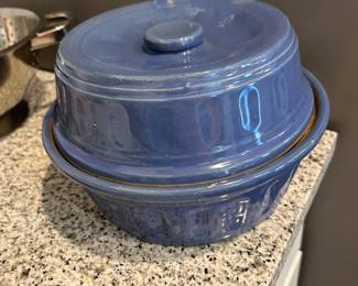 PORCELAIN COVERED DISH.