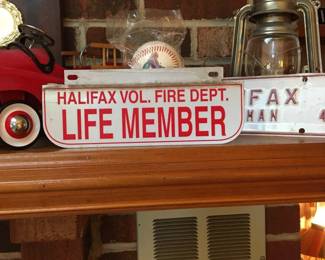 Halifax County Fire Dept Items