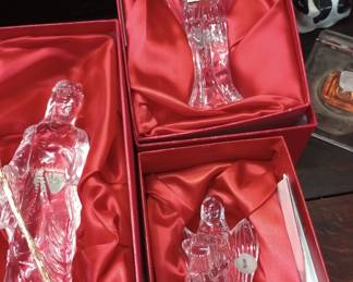 COMPLETE SET OF WATERFORD NATIVITY