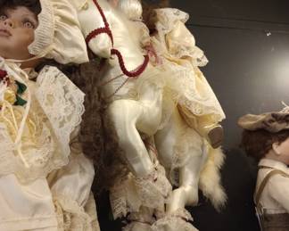DOLL ON A HORSE