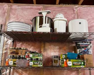 CANNING JARS AND SUPPLIES