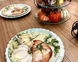 FALL DISHES PLATES