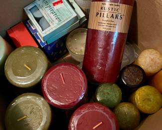 WE HAVE A CANDLE ROOM! FILLED WITH NEW CANDLES! MOSTLY FROM NORTHERN LIGHTS