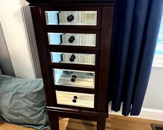 STANDING JEWELRY CABINET