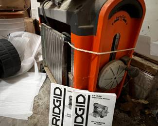 RIDGID PLANNER