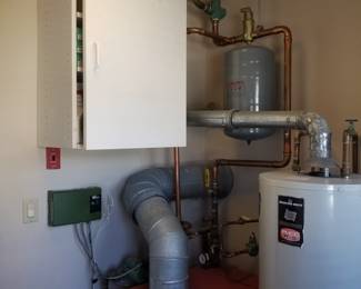 HVAC; storage cabinet