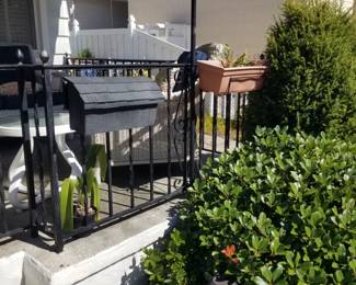 Wrought iron railing