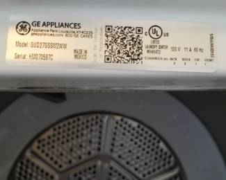 Newer GE electric laundry center