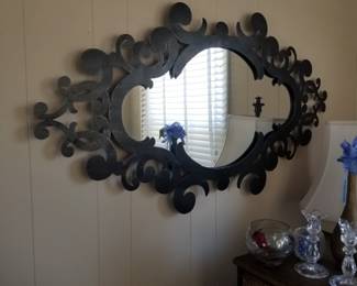 Ornate mirror