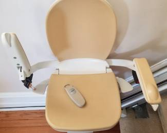 Acorn stair chair lift system with two remotes