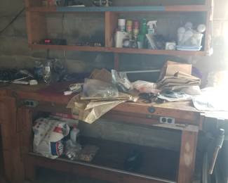 Workbench & garage stuff