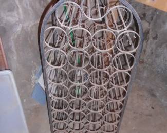 Wrought Iron wine rack