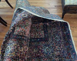 Believe this to be a Kerman rug, made in S. E. Iran, room size