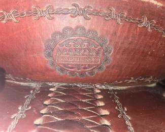 Martin saddle .western with no horn Australian made for Clinton Anderson