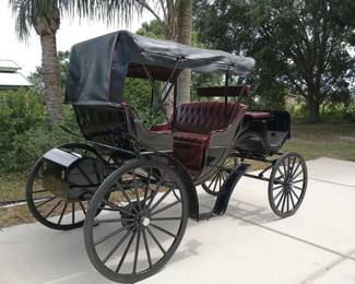 Beautiful horse carriages made in canada is a Vis a vie