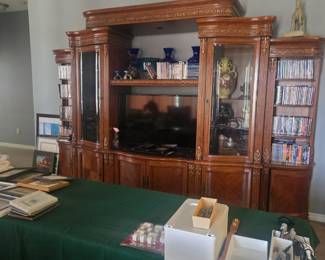 Huge entertainment center