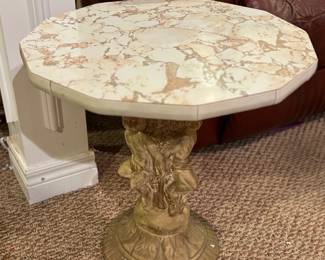 Mid century accent table