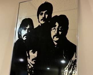 Vintage Beatles mirror
