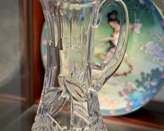 Crystal pitcher