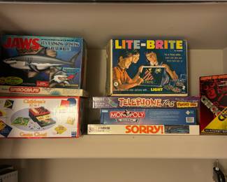 Vintage games, lite-brite