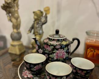 Antique tea set