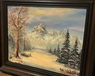 Art - Winter scene