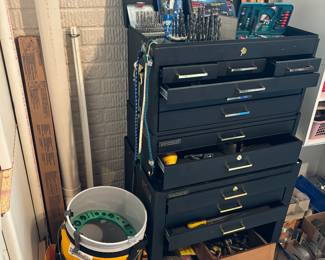 Tool box, tools
