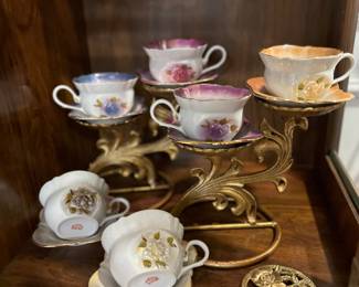 Antique tea cups