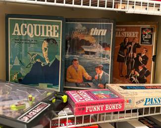 Vintage board games
