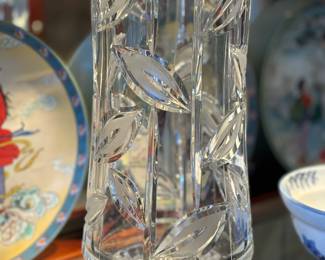 Crystal vase
