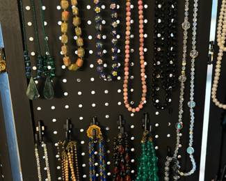 Necklaces, jewelry