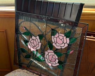 Rose stained glass