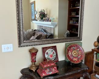 Marble accent table / sofa table
