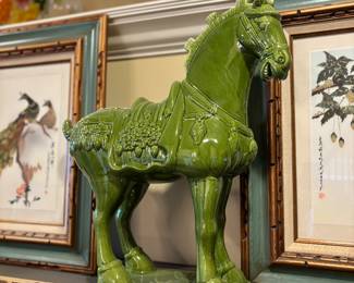Porcelain horse