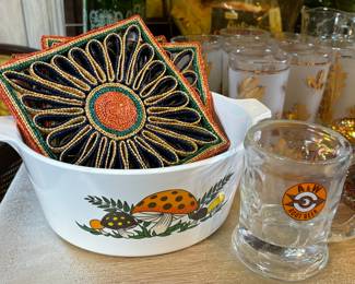 Mid century kitchen items