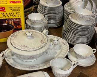 Elegant set of china